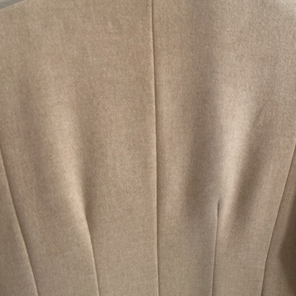 REISS Marcie Wool Blend Mid Length Coat Stone Color - Picture 10 of 16